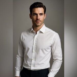 Hugo Boss White Dress Shirt 🌟